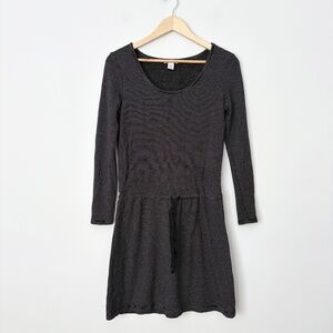 Daily rituel stripe long sleeve dress